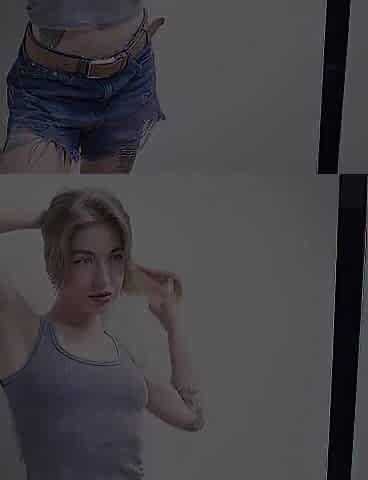 Behind the Scenes - Anastasiia Full Bare