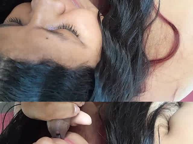 A Long Blowjob to Pay an Old Debt, I Give Oral Sex to a Friend While He Fucks My Throat Hard