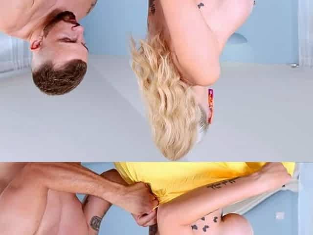 Shae Summers fucking a big cock close up
