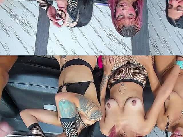 Blowjob with Surprise Ending on My Tits