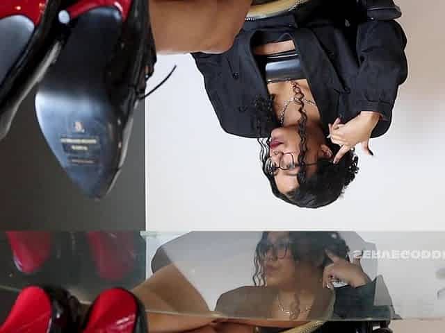Office Footboy Gets His Lesson!