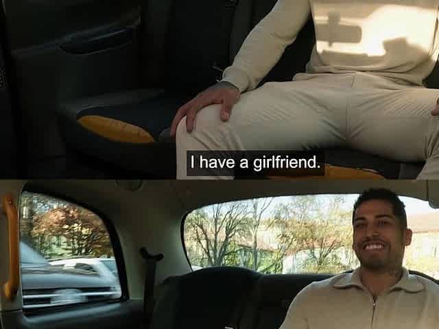 Female Fake Taxi Scottish babe Samantha Joiner car sex