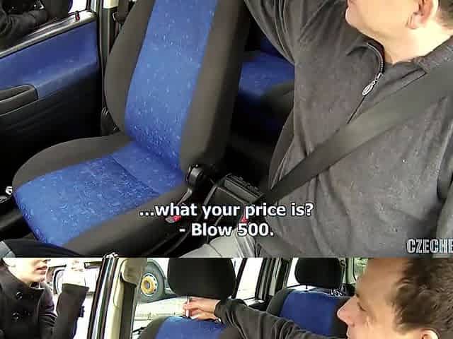 Plowed On The Backseat By A Freaky Driver