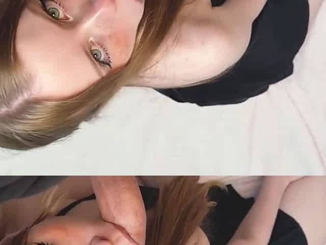 Gorgeous amateur angel lusts for huge cock in passionate bedroom romance