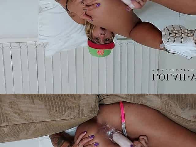 Perfect Brazilian Cumming a Lot and Her My Dripping Until Her Ass