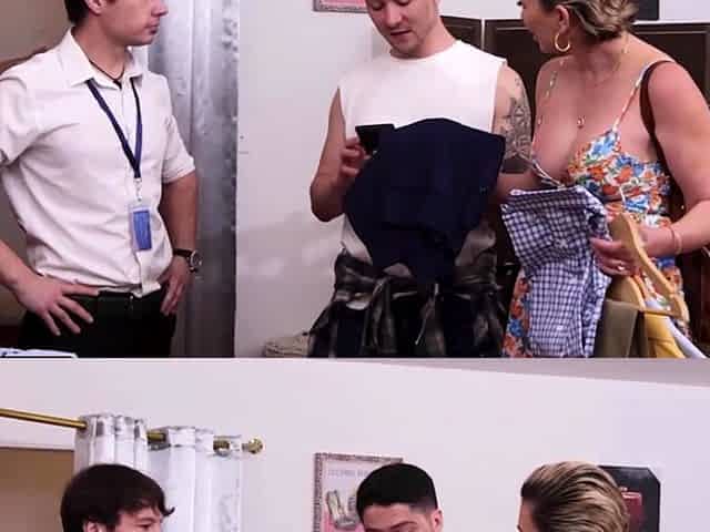 Just fucked a MILF in the clothing store
