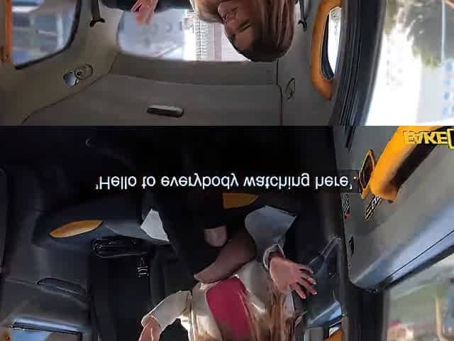 Kitana Lure Russian Brunette Rides Cabbie