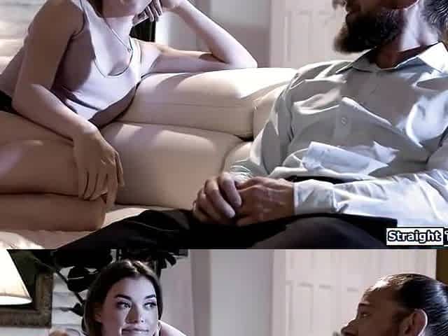 Brunette Babe And Anny Aurora In Youre Just My Stepuncle I Guess It Is Ok