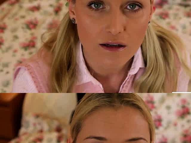 Blonde teen mckenzie miles hot pov blowjob