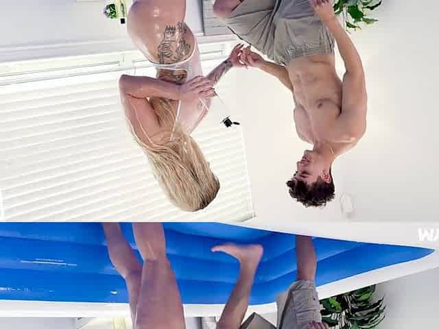 HOT Oiled Up Cougar Gets Pounded by Parker Ambrose!
