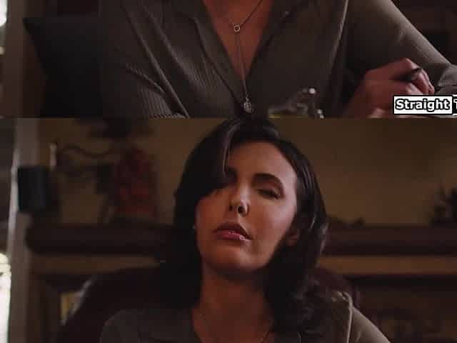 mother I'd like to fuck counselor lets her clients wife lick her cunt ifo him
