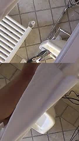 Brunette Beauty Showers and Fucks Herself in Hotel Room
