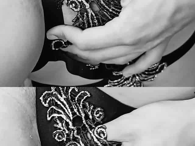 Black and White Video Series Erotic Compilation with Mili069