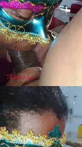 My ebony angel sucking and drinking ramrod milk