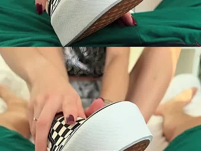 LoveHerShoes - I Love Shoejob And Her Sweaty Feet In Vans