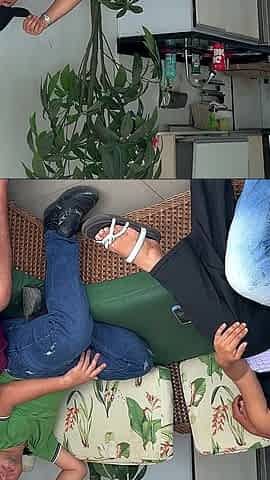 Friendly Visit Turns Into Wild Sex with a Slut!