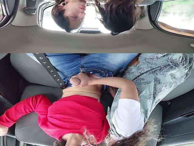 Mi First Time Fucking in a Car with a Big Cock