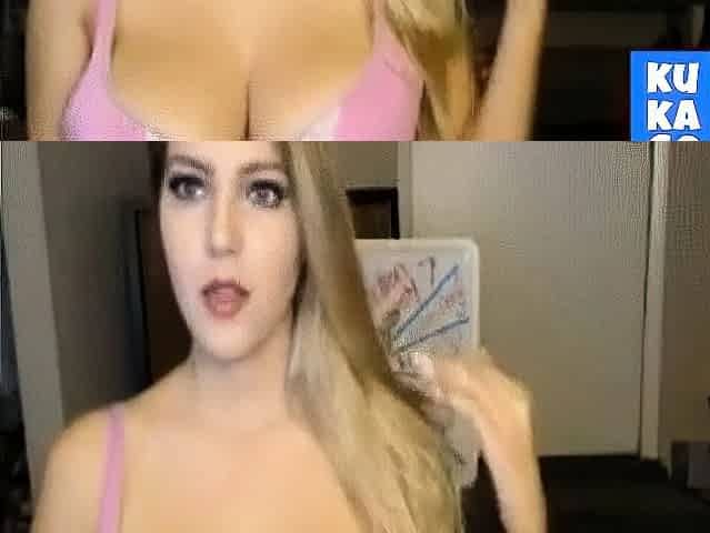 Gorgeous Amateur With Big Nipples and Tits on Webcam