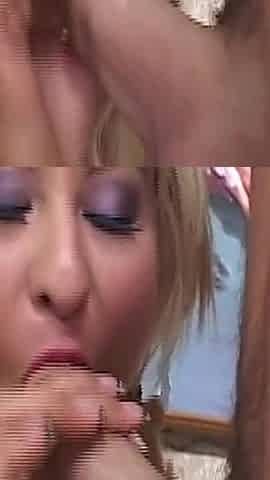 Mexican Woman Rubs German Iron