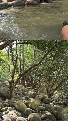 I Have a Hard Fuck with a Young Unknown Latino Outdoors After Seeing Me Naked in the River