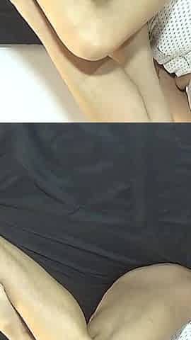 Mature with Big Saggy Tits Plays with Dildo