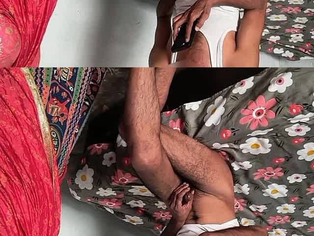 Desi Bhabhi Caught Devar Masturbating Ask Him to Masturbate in Front Ho Her