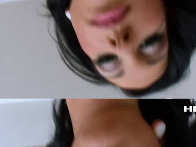 Big bust assfucking amateur sex Gonzo babe POINT-OF-VIEW pounded at her home