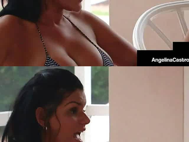 Cuban BBW Angelina Castro Fucks Big Black Cock in Fight Cage