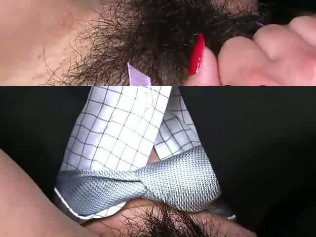 Filthy Japanese mega slut celebrates with partner in XXX