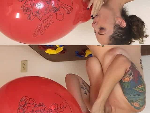 Amscan Balloons B2p Foot Fetish Part 1