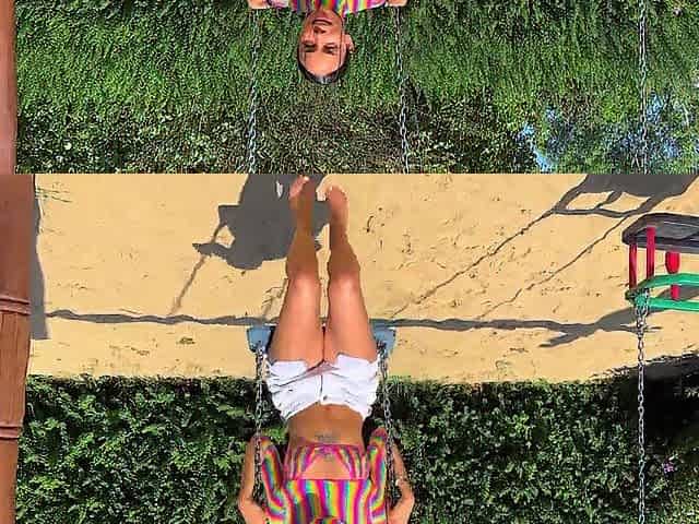 Petite Lalin girl Playground Pickup for Foot Fetish Screw