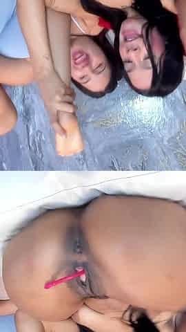 Wet and Fast Fingering Until She Explodes