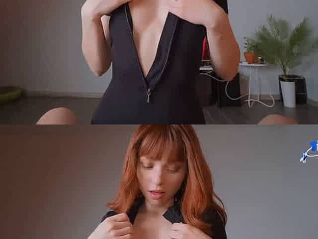 Stunning lady gives sloppy DT in evening - hottest gonzo porn!