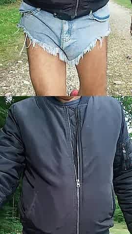 walking in short pant