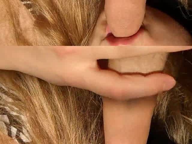 Licked the precum off his foreskin and then gave it a precious oral