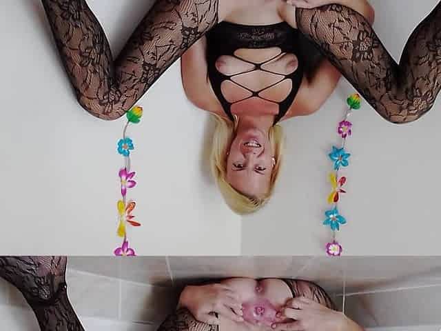 Gaping and Spreading My Pink Pussy