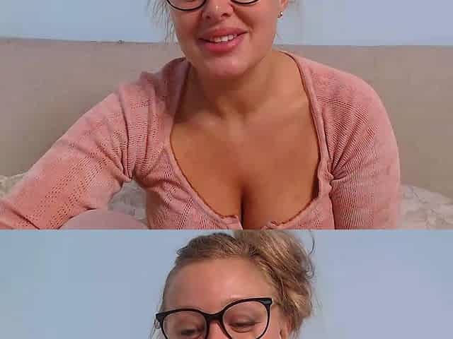 Amateur blond girl with big boobs getting fucked