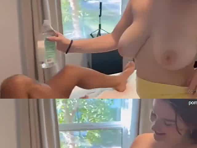 Hotjade And Jade Harper In Hot Australian Girl With Huge Natural G Cup Tits Gets Creampied