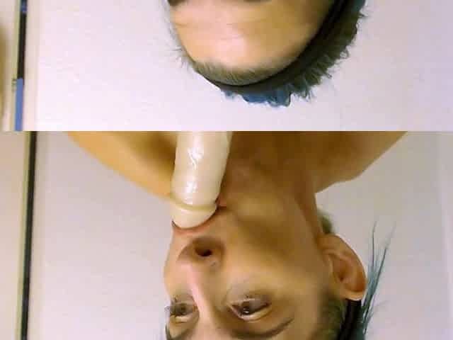 Sucking and Riding My Dildo for a Fan - Amateur Solo Webcam