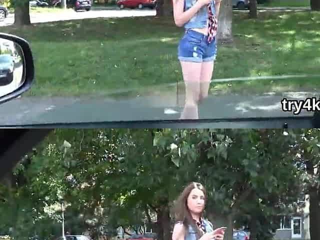 Lovable teen blows wang in pov and gets pink pussy permeated
