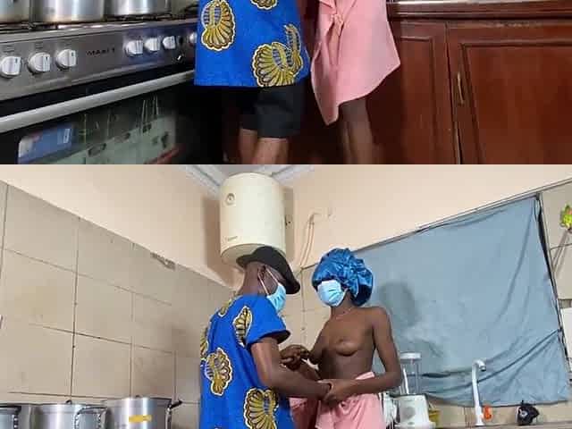 (HAFX) A LOCAL GHANA CHAP SCREWS HIS VILLAGE ABODE BEAUTY SCREWS HIS LARGE SHLONG