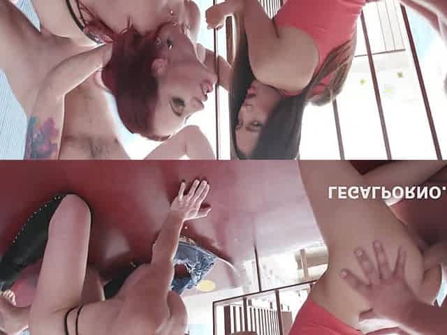 Double Addicted with May Thai & Diverse Stacey Balls Deep Anal