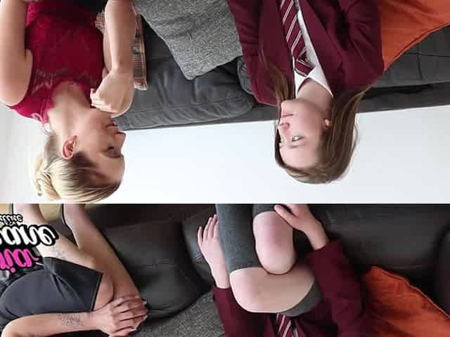 Stepmum Teaches Student To Suck Penis