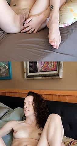 Amateur Brunette Anal Toy