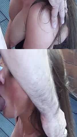 Dutch Teen Swallowing Big Loads of Cum Near by Highway Hooker Motel