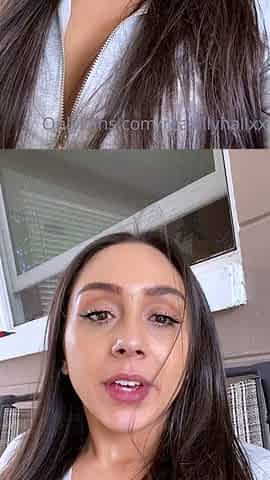 Amateur striptease and Solo masturbation