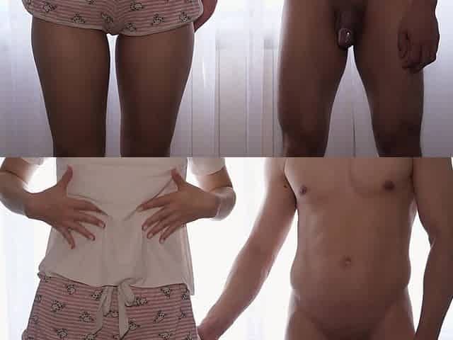 She Teases My Cock and Won't Let Me Fuck Her. the Suffering of My Dick