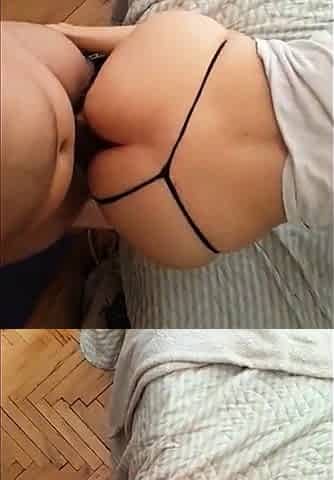 Turkish Girl's Big Ass in Doggy Style Amateur Video