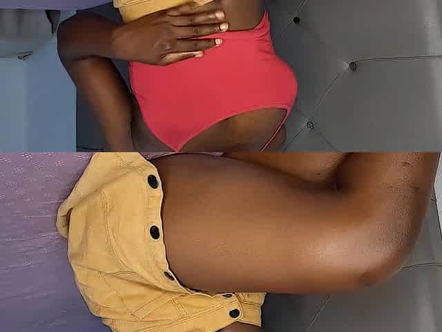 Missionary black oiled booty