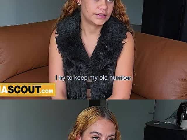 I knew this Breasty LATIN BABE TEEN student wanted NYC bad sufficiently to say yep to everything